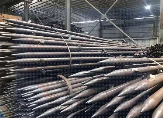 营口注浆无缝钢管棚管25/32/42/48/50/60/76/89mm超前小导管钢花管